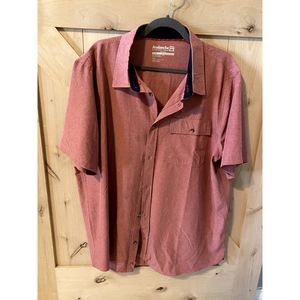 Avalanche Men's Performance Short Sleeve Button Down Shirt XL